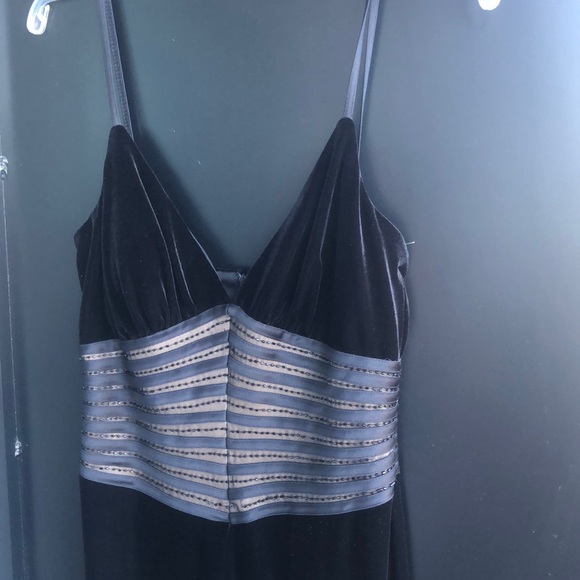 BNWT Black Velvet Beaded Maxi - Picture 1 of 11